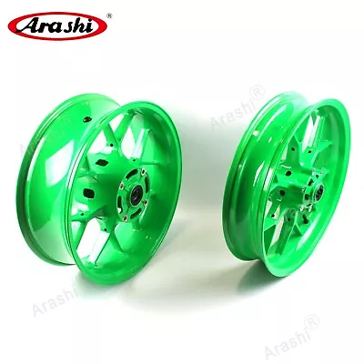 Neon Green Front Rear Wheel Rim Fit Honda CBR1000RR SC59 2008 - 2016 2013 2014 • $848