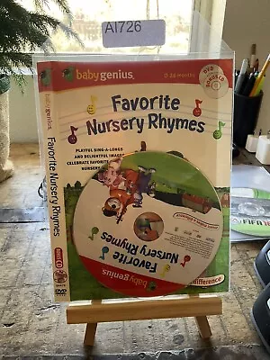 Baby Genius - Favorite Nursery Rhymes (DVD 2004) NO CASE#AI726 • $4.29