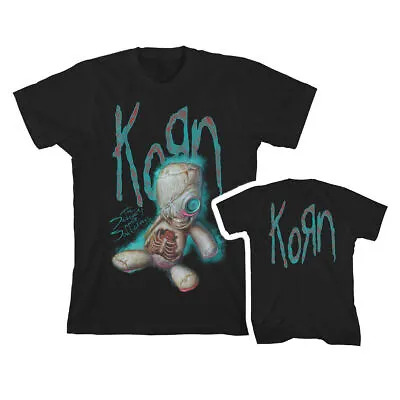 $22.20 • Buy Korn T-Shirt SOS Doll Rock Band New Black Official