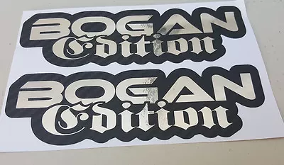 Bogan Edition Decal Sticker X2 Bns Ute Truck Car Drift Motorsport Decals Sticker • $10
