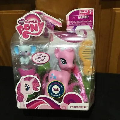 My LiTTLE PONY TWINKLESHINE Includes: Pony Figure W/hairCombKoalaSaddle 2010 • $59.95