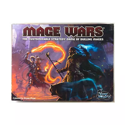 Arcane Wonders Boardgame Mage Wars W/Conquest Of Kumanjaro Expansion VG+ • $40