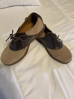 Vintage Suede Saddle Shoes • $40