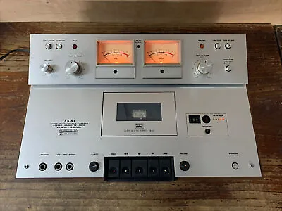 AKAI GXC-325D - 3 Head Double Capstan Stereo Cassette Deck - Rare • $650