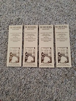 Vintage Borders Book Store Bookmark Lot. Shop Mementos • $8.50