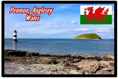 £2.45 • Buy Penmon, Anglesey, Wales - Souvenir Novelty Fridge Magnet, Sights / Flags / Gifts