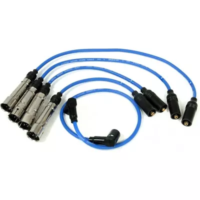 57283 NGK Set Of 4 Spark Plug Wires For VW Volkswagen Jetta Passat Golf Scirocco • $71.52