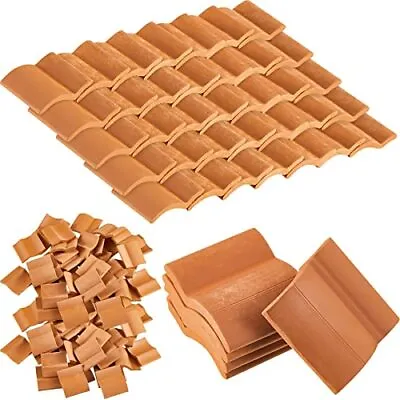 $26.06 • Buy Roof Tiles Model Building Set - Miniature Dollhouse Shingles  (200 Pieces)
