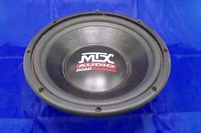 MTX AUDIO 10 Inch Woofer ROAD THUNDER Black With Red See Photos • $58.95