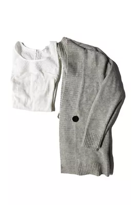 Club Monaco J Crew Womens Wool Cashmere Sweater Tank Top Gray Size XS Lot 2 • $34.01