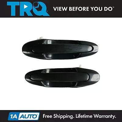 TRQ Rear Exterior Outside Sliding Door Handles Pair Set Black For Mazda MPV • $44.95