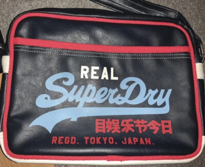 £0.99 • Buy Real Superdry Handbag / Messenger Bag Good Condition