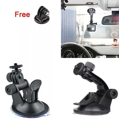 Windshield Camera Mount Suction Cup For Gopro Hero Sjcam Sj4000 Xiaomi Yi • £4.28