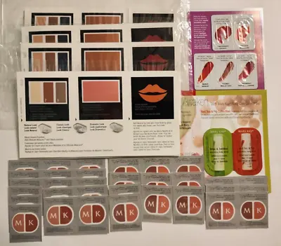 Mary Kay Color Cards & Other Samples: 23 Cards+32 Cheek Samples + Color Glazes • $11.99