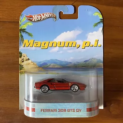 Hot Wheels Retro Entertainment Magnum P.i. Ferrari 308 GTS QV Red - VHTF • $99.90