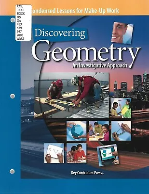 $12 • Buy Discovering Geometry: Condensed Lessons For Make-up Work
