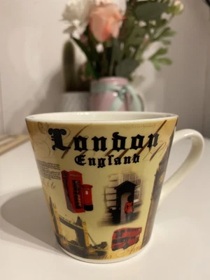 £0.99 • Buy London England Landmarks Coffee Mug, Designed In England.  Excellent Condition