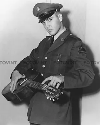 ELVIS PRESLEY Photo Picture ARMY MILITARY Photograph Print #4 In 8x10 Or 11x14 • $4.95