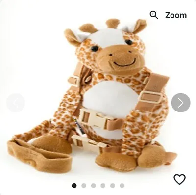 Harness Buddy Giraffe 2 In 1 Baby Backpack Safe Walking Reins For Children Kids • £10.99