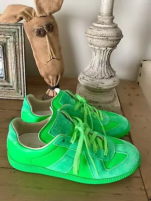 Maison Margiela Replica Spring / Summer Neon Green Sneakers 39 6M 9W UNISEX • $138