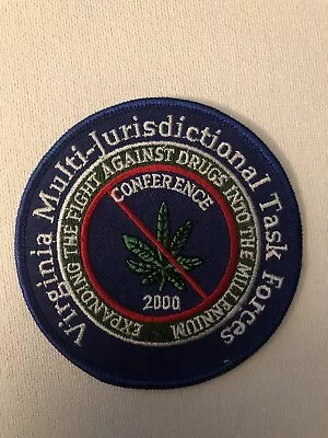 $1.25 • Buy Virginia  Police Multi Jurisdiction Task Force Conf  2000   VA   Police Patch