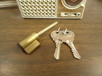 INTERLOCK ASSA ABLOY Schlage Lock Cylinder (+ 2 Keys) BRONZE FINISH • $16