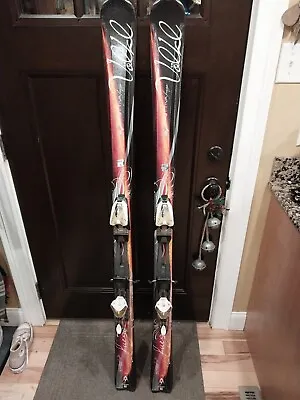 Volkl Attiva FUEGO Women's All Mtn Skis 161cm W/ Marker Attiva Adjust. Bindings~ • $99.95