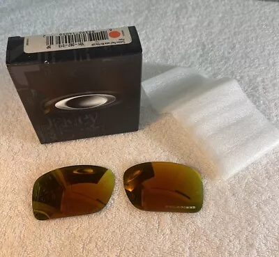 Oakley Turbine Fire Iridium Polarized Lenses - LENSES ONLY - MINT • $49.99