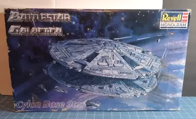 Revell Battlestar Galactica Cylon Base Star Model 85-3619  1997 Complete Unbuilt • $40