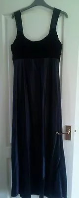 £30 • Buy Charlotte Halton Ball Party Long Dress Satin Skirt Chenille Top 16