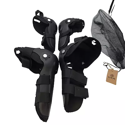 GES Men's Anti-Slip Protective Knee & Elbow Motorcycle Racing Guards Small 4 PCS • $37.17