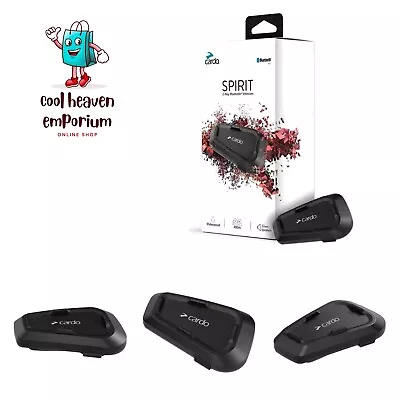 Systems Spirit Motorcycle Bluetooth Communication Headset - Black Single Pack • $132.99