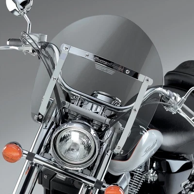 $454.90 • Buy NC Switchblade Shorty Windshield Smoke W Chrome Mount Yamaha V Star 950 2009-15