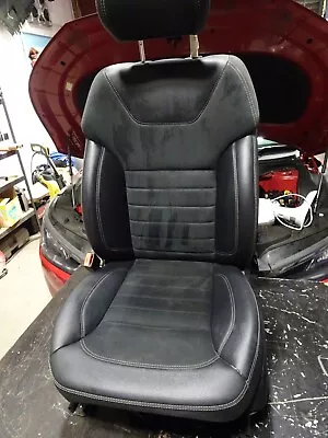 Mercedes Ml W166 Amg Black Passenger Front Seat Leather And Alcantara • $308.29