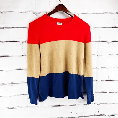J. Crew Wool Blend Crewneck Extra Soft Yarn Sweater M • $38