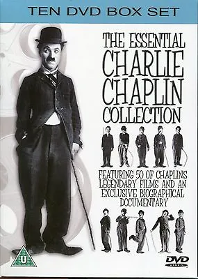 £28.99 • Buy THE ESSENTIAL CHARLIE CHAPLIN COLLECTION - 10 DVD BOX SET 50 Legendary Films
