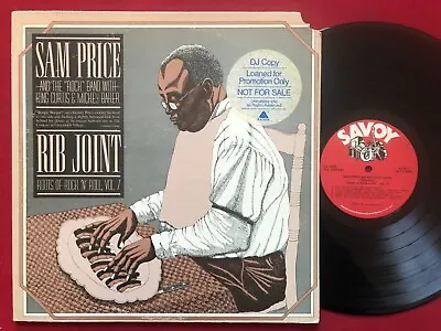 Sam Price & The Rock Band~rib Joint  2 Lp Promo (1979) Jump Blues Vg+ Savoy • $10