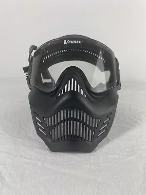 $20 • Buy V Force Paintball Mask Visor Black Protective Gear Goggles VForce