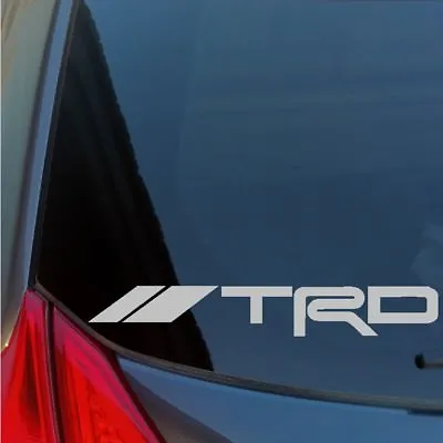 TRD Vinyl Stickers Toyota Racing JDM Scion IS-F IS250 CT200h Supra Tacoma FR-S • $1.95