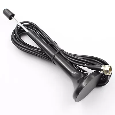 Portable Digital/Analog TV Media Center ATSC HDTV Telescopic Antenna Mag. Base • $6.36