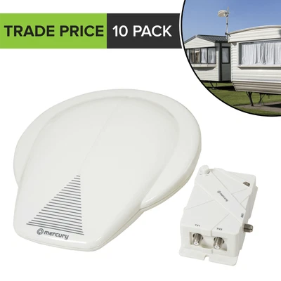£234.99 • Buy 10x Caravan TV/HD Freeview Aerial Trade Pack For Motorhome, Boat & Camper Vans
