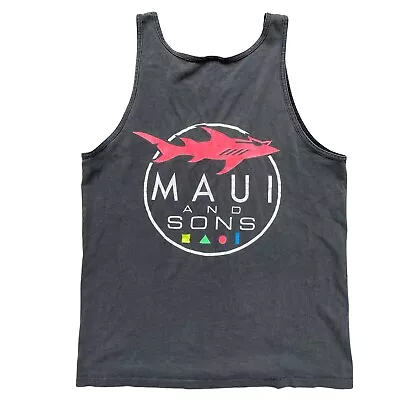 Vintage 90s Maui And Sons Tank Top Size Large Made In USA • $35