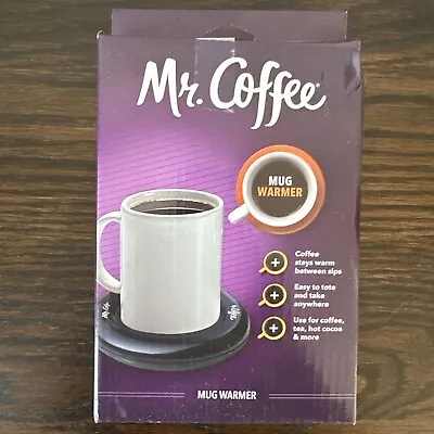 Mr. Coffee Tea Soup Hot Beverages MWBLK Mug Warmer  NEW • $7