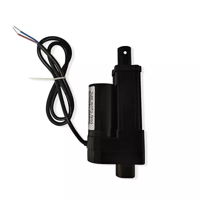 Black 2 Inch 2  Stroke Silent Mode Linear Actuator DC 12Volt 1500N/330lbs 10mm/s • $29.68