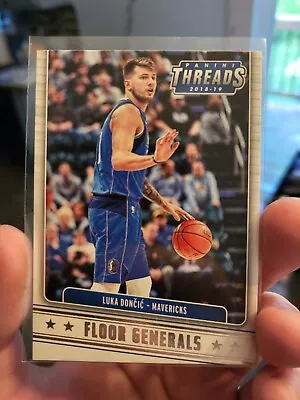 2018-19 Panini Threads - Floor Generals #2 Luka Dončić (RC) • $25