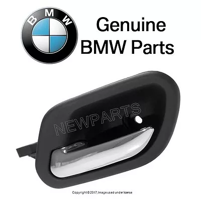 For BMW E38 E39 525i 740i 750iL Front Driver Left Inner Chrome Door Handle OES • $59.48