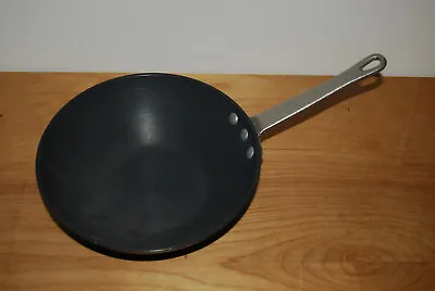 Calphalon Commercial Aluminum Cookware G135HC Anodized 8.5  Wok Vintage USA • $35