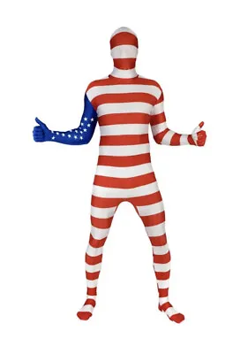 USA Morphsuits Size XL (5’10”-6’1”)Brand New In Package! Bodysuit! Halloween Fun • $14.39