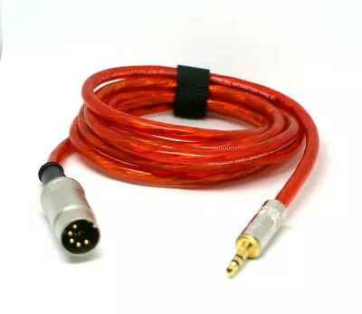 $20.99 • Buy Bang Olufsen Tandberg Others DIN To 3.5mm Gold Monster Audiophile Cable 3ft NEW