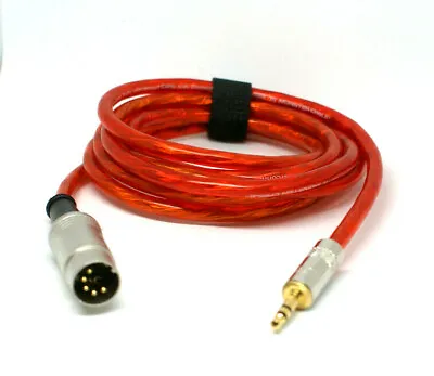 Bang Olufsen Tandberg Others DIN To 3.5mm Gold Monster Audiophile Cable 3ft NEW • $20.99